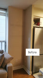 To make most of the space Jonathan wanted to add cabinet to an existing kitchen.

But matching to existing door front &amp; color can be a challenge!