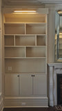 Living room built-ins or   bookshelves can add style and personality as well as display & storage space .  Custom designed to cater to your household's specific needs.
