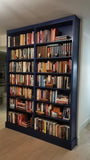 ​
The 7-tier double  blue bookcase offers ample room to elegantly showcase  books, cherished photo frames, and decorative treasures.