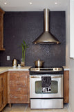 Inde-Art reclaimed wood custom built kitchen cabinets and cabinet door and drawer fronts.