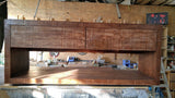 - Custom build solid oak wood vanity cabinet.  - 72" x 24" x 30"( high)