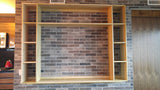 Custom built  & designed TV unit made from poplar wood
