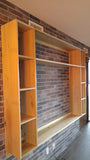 Custom built  & designed TV unit made from poplar wood