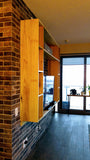 Custom built  & designed TV unit made from poplar wood