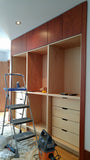 Custom closet can be  tailor-made to fit your space. With an interior to suit your needs for a seamlessly organized space.  Whether you have a large house to accommodate a walk-in closet or need to maximize space in a small condo, a custom closet is a great solution.
