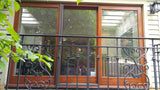 Wooden front & patio doors  are a great feature when it comes to your home’s curb appeal. However, years of exposure to sunlight, rain, snow and frost can significantly damage an exterior wood door and leave it looking worn out. With regular maintenance, your wood door can last for decades. But if your exterior door has been neglected for some time, it may be time for some serious restoration.