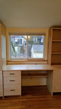 Versatile home office that double as gorgeous guest room  With space becoming an absolute premium in modern homes, the decision to combine the guestroom with the home office is indeed a smart one. Whether you have a guest bedroom that is rarely used or a home office with some additional space, utilizing a single room in more ways than one requires is the way to go.
