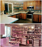 Kitchen Gallery - Ruth's Reclaimed Wood Kitchen - Before & After
