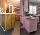 Kitchen Gallery - Ruth's Reclaimed Wood Kitchen - Before & After
