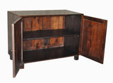 36" wide vanity cabinet with amazing hand carved rose wood door panels.