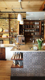 Inde-Art reclaimed wood kitchens. Custom kitchen cabinets & islands and reclaimed wood cabinet door & drawer fronts. Can be customized to fit exsisting boxes & drawers including IKEA.