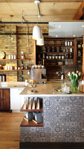 Inde-Art reclaimed wood kitchens. Custom kitchen cabinets & islands and reclaimed wood cabinet door & drawer fronts. Can be customized to fit exsisting boxes & drawers including IKEA.