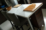Inde-Art reclaimed wood kitchens. Custom kitchen cabinets & islands and reclaimed wood cabinet door & drawer fronts. Can be customized to fit exsisting boxes & drawers including IKEA.