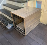 A crate cover can help reduce anxiety and soothe dogs by limiting visual stimuli, which in turn can prevent excitement and barking. Easily excitable dogs are less likely to react to movement outside windows or in other areas of the building if they're in a covered crate.