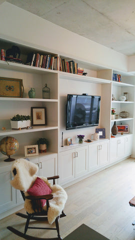 Living room built-ins can add style and personality as well as storage. And because built-ins can be designed to cater to your household's specific needs, the options are virtually endless  15ft x 8.5 ft x 1.5ft (deep)