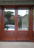 Wooden front & patio doors  are a great feature when it comes to your home’s curb appeal. However, years of exposure to sunlight, rain, snow and frost can significantly damage an exterior wood door and leave it looking worn out. With regular maintenance, your wood door can last for decades. But if your exterior door has been neglected for some time, it may be time for some serious restoration.